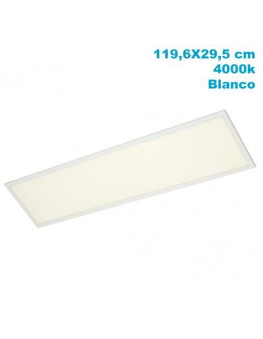 Panel 40w 4000k X2 Blanco 119,6x29,5x1 3600lm