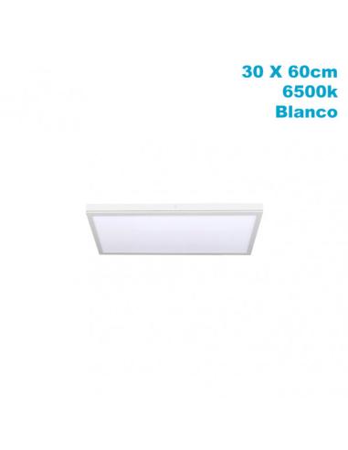 Panel Superf. 36w 6500k Tivoli Blanco 2,5x30x60 Cm 3060 Lm