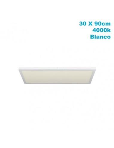 Panel Superf. 72w 4000k Tivoli Blanco 2,5x30x90 Cm 6120 Lm