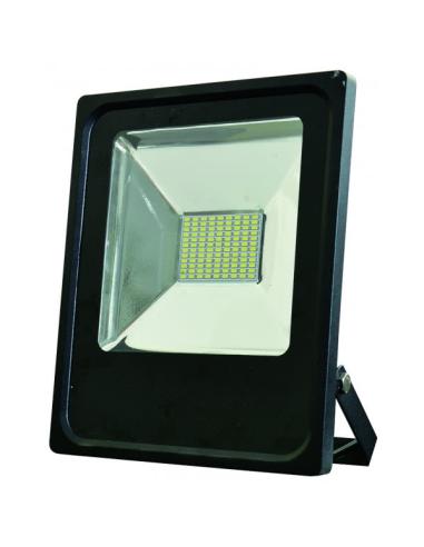 Proyector 50w 6500k Led Smd Quiron 4500lm 120º 23,8x28,8x6,2