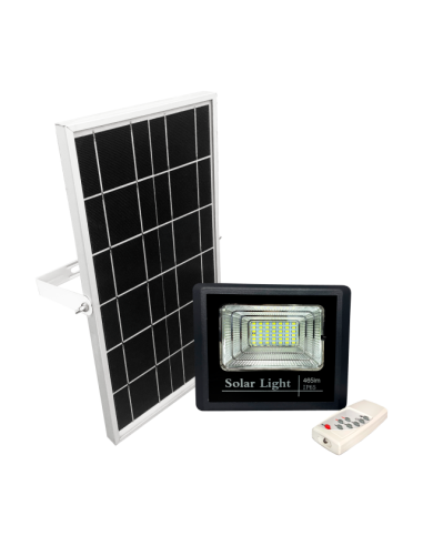 Proyector Led Solar 25 w 6500k Negro 465 lm