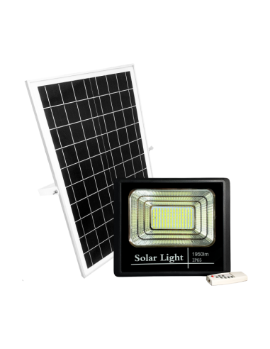 Proyector Led Solar 100 w 6500k Negro 1950 lm